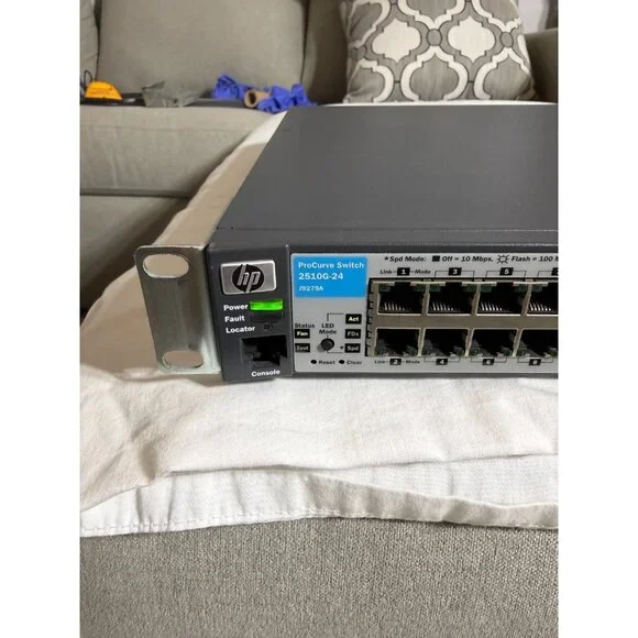 HP ProCurve 2510G-24 J9279A 24-Port Gigabit Ethernet Switch
